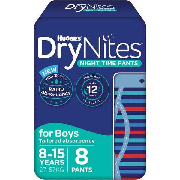 Huggies DryNites Night Time Pyjama Pants (8PK) Boy