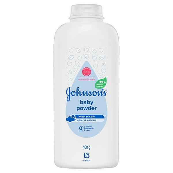 Johnson's Baby Powder 400g bottle front
