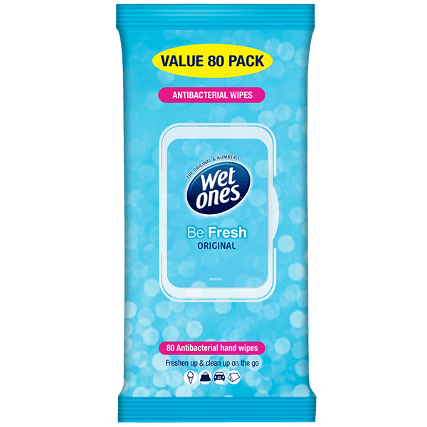 Wet Ones® Be Fresh Original Wipes (80PK)