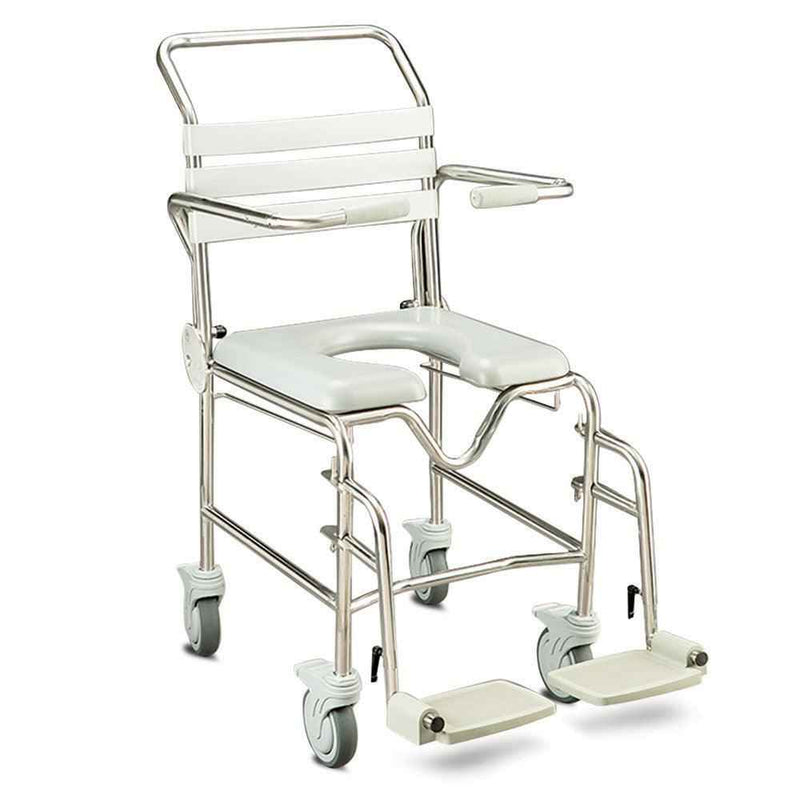 Juvo Mobile Shower Commode – Swingaway Legrests