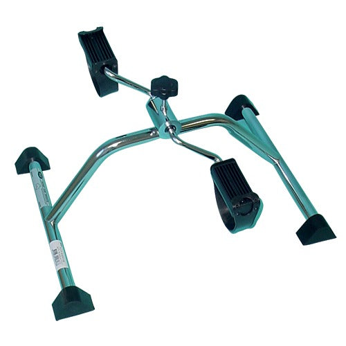 Aspire Manual Exercise Pedal with teal frame and foot pedals