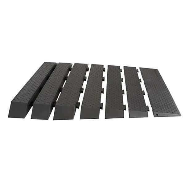 Pride Rubber Threshold Ramps - 7 Rises