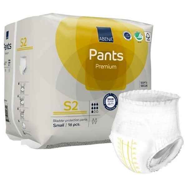 Abena Pants S2 Premium 7Drop (16PK | Small)