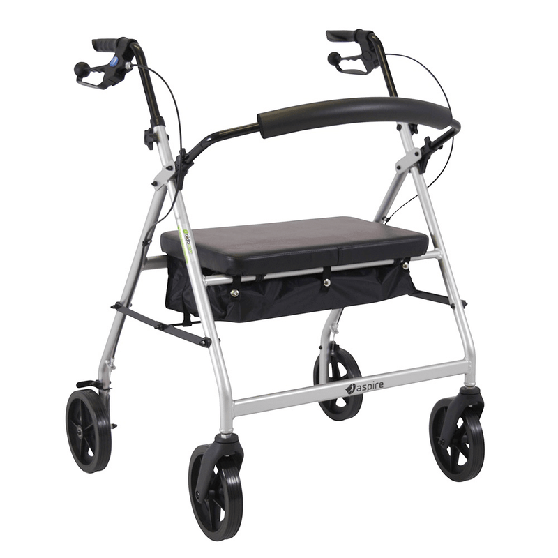 Aspire XL Seat Walker / Rollator - Connect Mobility