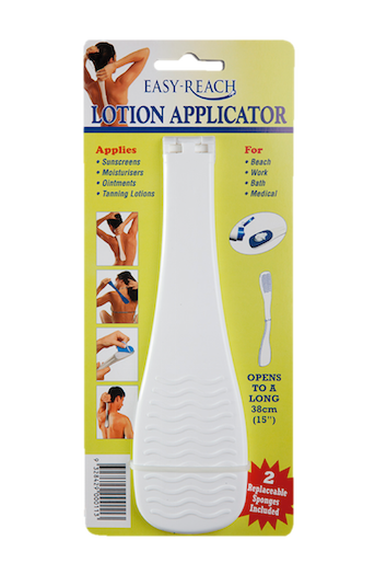 Easy-Reach Lotion Applicator