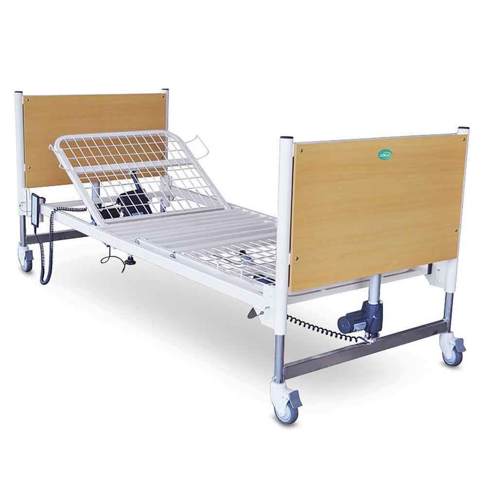 Alrick P5500 electric adjustable hi-lo bed, an NDIS fundable clinical bed