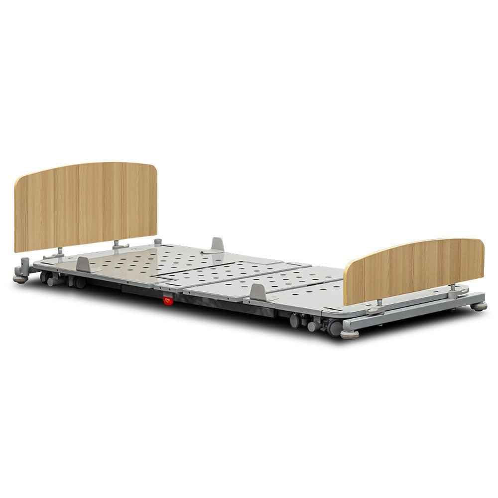 Eurocare Floorline bed at its lowest height