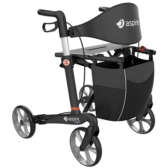Aspire Vogue Carbon Fibre seat walker