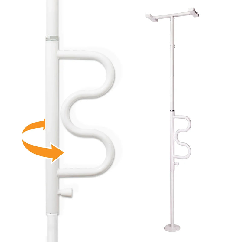 Wonder Pole Plus (Security Pole Curved Grab Bar)
