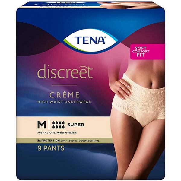 Tena Pants Women Discreet Super Creme (9PK | Medium) - My Store