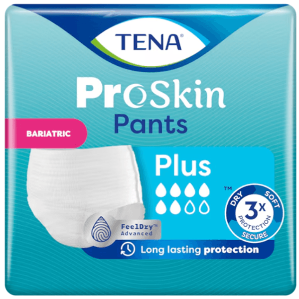Tena Proskin Pants Bariatric Plus (12PK | XXLarge) - My Store