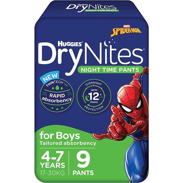 Huggies DryNites Night Time Pants (9PK) Boy - My Store