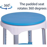 Max Mobility Delta S34 Swivel Shower Stool