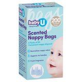 baby U Scented Nappy Bags (200PK)