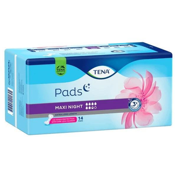 Tena Pads Maxi Night Extra Long Length (14PK) - My Store
