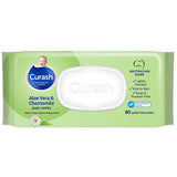 Curash Baby Wipes - Aloe Vera & Chamomile (3x80PK)