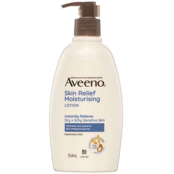 Aveeno Skin Relief Moisturising Lotion pump bottle