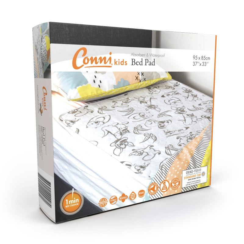Conni Kids Bed Pad (Aussie Animals)