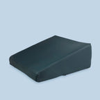 TheraMed Contoured Bed Wedge Pillow in charcoal cover