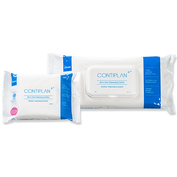 Contiplan All In One Cleansing Cloths - 2Sizes - Connect Mobility