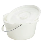 Max Mobility T14 Commode Pan and Lid with carry handle