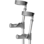 Max Mobility Alpha Forearm Crutches, Tall, with cuffs and hand grips