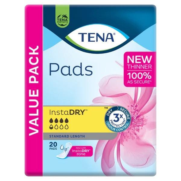 Tena Pads InstaDRY™ Standard Length (20PK) - My Store