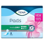 Tena Pads InstaDRY™ Long Length (8PK)