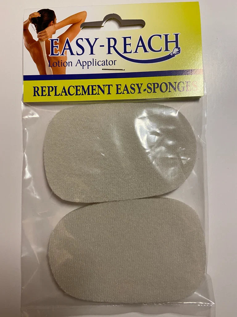Easy Reach Lotion Applicator - Replacement Sponges (x2)