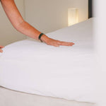 Conni Micro-Plush - Long Single Waterproof Fitted Sheet