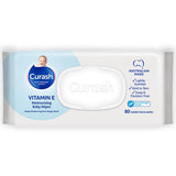 Curash Baby Wipes - Moisturising Vitamin E (3x80PK)