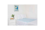 Kylie Supreme Mac Waterproof Backing With Tuck Ins 100x100cm 2500ml Light Blue