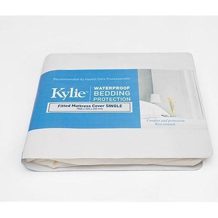 Kylie™ Fitted Mattress Protector - Waterproof (Single) - My Store