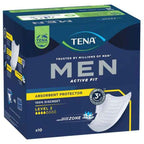 Tena Men Active Fit Level 2 pack, angled view