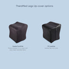 TheraMed Legs Up Leg Support Ottoman cover options chart