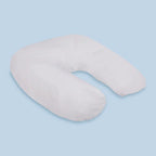 TheraMed Side Snuggler Body Pillow in white pillowcase