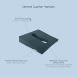 TheraMed Keyhole Wedge Cushion