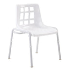 Shower Chair Special with slotted backrest, no arms