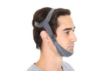 Man wearing the Best in Rest CPAP Chin Strap, side view