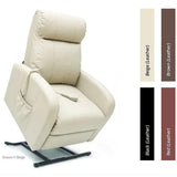 Pride LC101 Single Motor Lift Chair (147kg) Leather - My Store