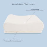 Theramed Naturelle Latex Pillow – Contoured