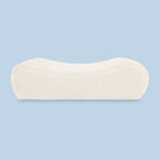TheraMed Naturelle Latex Travel Pillow without cover, side view