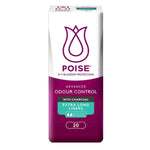 Poise Extra Long Liners with Charcoal (20PK)