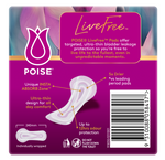 Poise® LiveFree Regular Pad with Wing (14PK) - Connect Mobility