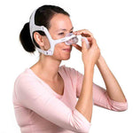 ResMed AirFit N20 For Her Nasal CPAP Sleep Apnea Mask with ADJUSTABLE HEADGEAR-Sleep Mate CPAP