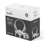 ResMed AirTouch N20 Nasal CPAP Sleep Apnea Mask Starter Pack - ADJUSTABLE-Sleep Mate CPAP