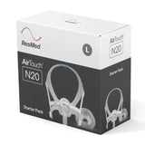 ResMed AirTouch N20 Nasal CPAP Sleep Apnea Mask Starter Pack - ADJUSTABLE-Sleep Mate CPAP