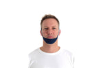 Man wearing the ResMed Chin Restraint Strap, front view