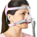 ResMed Mirage FX Nasal CPAP Sleep Apnea Mask For Her with ADJUSTABLE HEADGEAR-Sleep Mate CPAP