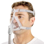 ResMed Quattro Air Full Face CPAP Sleep Apnea Mask with ADJUSTABLE HEADGEAR-Sleep Mate CPAP